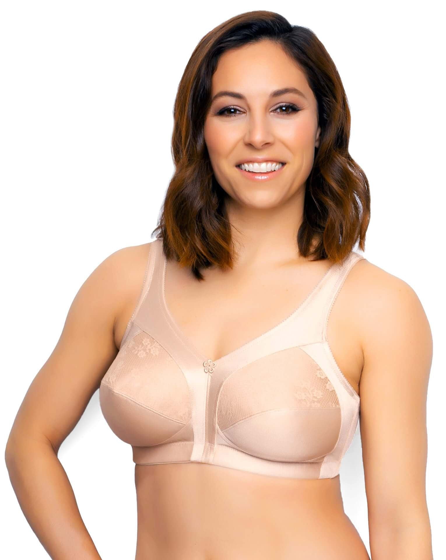 Exquisite Form FULLY Side Shaping Full-Coverage Bra, Lace, Wire-Free  #5100548 at  Women's Clothing store: Bras