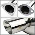 thumbnail image 2 of J2 Engineering Catback Exhaust Muffler System for 01-05 Honda Civic Coupe Sedan 1.7L SOHC, 2 of 5