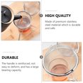 thumbnail image 2 of Shisuyan Colander Stainless Steel 4Pcs 9In Diameter, 2 of 9