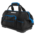 thumbnail image 4 of HART 16-inch Hard Bottom Tool Bag, Waterproof Base, Black and Blue, 4 of 7