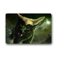 thumbnail image 1 of RYLABLUE Cool Wolf Paillasson Tapis de Sol Extérieur/intérieur Taille 30x18 Pouces, 1 of 1