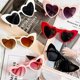 thumbnail image 5 of Women Vintage Heart Shaped Sunglasses Anti-Glare Sun Blocking Glasses for Women Girl, 5 of 5