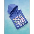 thumbnail image 3 of Cluttered Teen Stickers Hoodie Women -Image by Shutterstock, Female XX-Large, 3 of 4