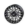 thumbnail image 1 of 4/137 Teton Beadlock Wheel 15x7 5.0 + 2.0 Machined/Black for Can-Am Maverick Max 1000 X ds 2015-2016, 1 of 2