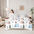 thumbnail image 4 of Erosebridal Adventure Theme Bedding Comforter Set 7-Piece For Boys Girls,Happy Camping King Bedding Sets For Kids Teens,Super Cozy Room Decor, 4 of 6