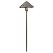 Low Voltage 1 Light Path Lamp 6 Inches Wide-Textured Architectural Bronze Finish Kichler Lighting 15326Azt