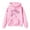 1#Pink, variant on Byoo Toddler Girls Horse Print Long Sleeve Hoodie Casual Pullover Hooded Sweatshirt Top