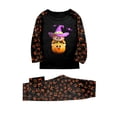 thumbnail image 1 of Family Matching Halloween Pajamas Set, Halloween Print PJs Sets 2 Pieces Loungewear Sleepwear Family Pajamas Matching Pjs, 1 of 3