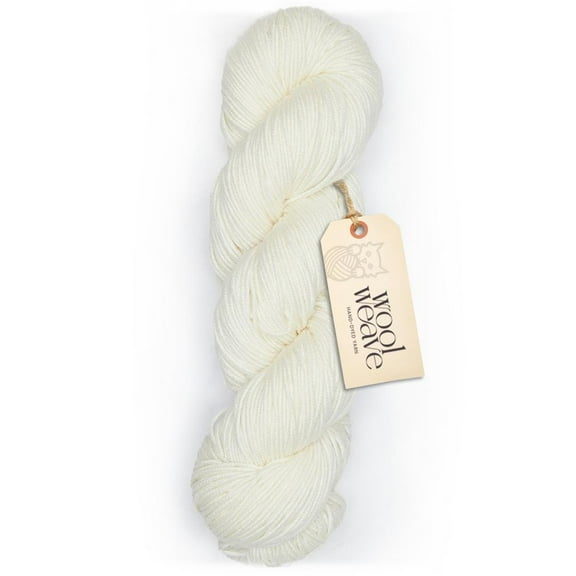 Woolweave Superwash Merino Wool Yarn - Hand-Dyed DK Weight, 100g, 240 Yards - Jasmine