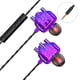 thumbnail image 1 of Inteprter Control con cable Tipo de auricular en la oreja Teléfono Control con cable Auriculares estéreo TPE Cable Auricular 3.5 mm tipo-c Cables de audio/vídeo Violeta 3.5 mm, 1 of 1
