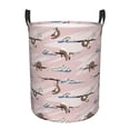 thumbnail image 2 of Uemuo Cloud Sloth Pattern Circular Laundry Hamper Basket with handles,Collapsible laundry basket,Large capacity laundry hamper,Laundry Organizer-Medium, 2 of 8