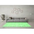 thumbnail image 3 of Ahgly Company Indoor Square Abstract Emerald Green Contemporary Area Rugs, 4' Square, 3 of 4