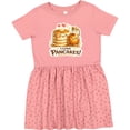 thumbnail image 3 of Inktastic I Love Pancakes Girls Toddler Dress, 3 of 5