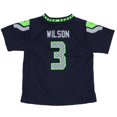 thumbnail image 3 of Infant Seattle Seahawks Nike Russell Wilson College Navy Team Color Game Jersey, 3 of 5