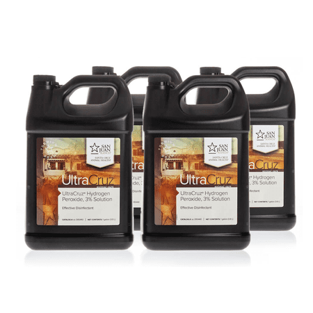UltraCruz Hydrogen Peroxide, 3%, 4 x 1 Gallon