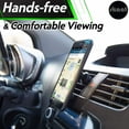 thumbnail image 4 of Lelaffet Mobile Air Vent Car Mount Holder For Cell Phone Black 2 Pack, 4 of 8