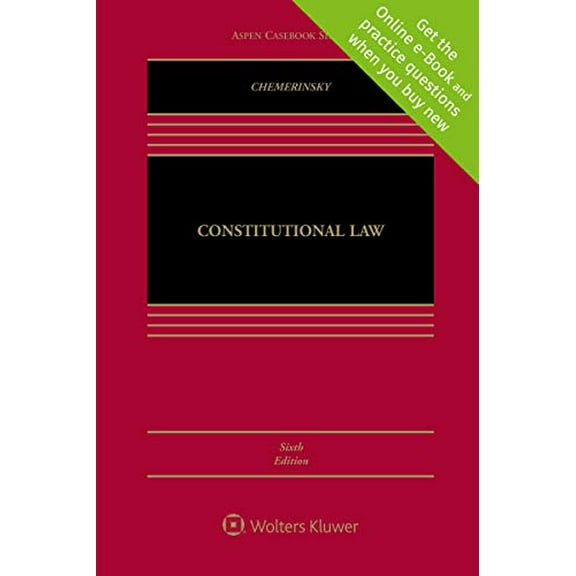 Pre-Owned Constitutional Law: [Connected eBook with Study Center] (Aspen Casebook) Paperback