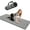Lightgrey Black, variant on BAIMA Workout Mat Thick 8mm,Roll-up Pilates Mats Wide,Non Slip Matt,Eco Friendly TPE for Home,Gym,office,Floor Exercise,71"x 24"(Brown+Apricot)