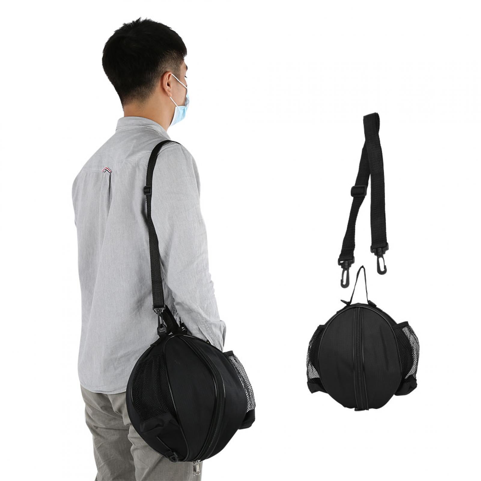LAFGUR Waterproof Volleyball Bag,Football/Volleyball Bag,Waterproof Round Basketball Bag Sports Football Volleyball Training With Net Pocket