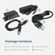 thumbnail image 2 of Coolgear Mini Hub de 4 puertos alimentado por USB 3.2, transferencia de datos rápida de 5 Gbps con p, 2 of 6