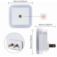 thumbnail image 2 of Night Light Plug-in for US Outlets, Smart Dusk-to-Dawn Sensor Square LED Light, Energy-Saving Nightlight for Hallway and Bathroom, 4 Colors, 2 of 6