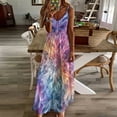 thumbnail image 3 of Kaleidoscope Mandala Colorful Floral Boho Design Sleeveless Dress Woman Fashion Long Dresses Women's Summer Suit Dress 2025, 3 of 7