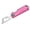Bevel Pink, variant on Aluminum Pocket Size Cutter with Keychain Hole Measurement Scale And Multiple Tool For Daily Tasks
