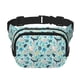 thumbnail image 1 of Fotbe Sea Animal Cangurera Cuadrada con Estampado de Doble Capa, Bolsa de Cintura Ajustable Mini para Hombres y Mujeres, 1 of 9