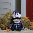 thumbnail image 6 of 24" Purple and Black Skeleton Unisex Child Halloween Trick or Treat Bag Costume Accessory - One Size, 6 of 7