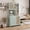 Green, variant on Kitchen Pantry Cabinet with Adjustable Shelf, Tall Storage Cabinet with Drawer & Rattan Doors, Food Pantry Cabinets for Kitchen, Dining Room, Green