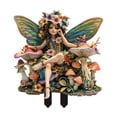 thumbnail image 1 of Maceta bohemia con decoración de hadas Macetas con hadas Accesorios para jardín de hadas Maceta bohemia acrílica para tu hogar o jardín, 1 of 4