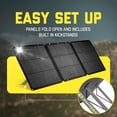 thumbnail image 6 of SunJack 120 Watt ETFE Foldable Portable Solar Panel with Kickstands, 6 of 12
