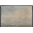 thumbnail image 3 of PixonSign Framed Canvas Print Wall Art Pastel Grunge Brown Sky Landscape Abstract Shapes Illustrations Modern Art Decorative Minimal Relax/Calm for Living Room, Bedroom, Office - 24"x36" Black, 3 of 5