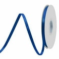 thumbnail image 3 of Navy Blue Double Face Ribbon 1/4 Inch X 50 Yards, 3 of 11