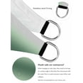 thumbnail image 5 of Sage Green Grey Gradient Sun Shade Sail 12' x 16', Minimalist Ombre Modern Art Rectangle Outdoor Sunshade Canopy, Waterproof UV Block Patio Covers for Garden Yard Beach, 5 of 9