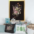thumbnail image 3 of Designart 'Ancient Floral Summer Wildflowers Arrangement' Traditional Framed Art Print, 3 of 4