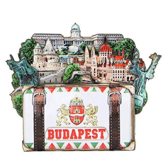3D Budapest Magnet Souvenir
