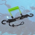 thumbnail image 4 of Ndcxsfigh Cámara Anti-Pérdida Cuerda Espiral Resorte Bobina Accesorios deportivos (verde transparente), 4 of 8