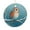 Pattern-1, variant on Christmas Ornament Customized Round Ceramic Ornament Owl Sitting on A Tree Branch in A Winter Scene-4 Keepsake Funny Christmas Hanging Tree Decor Ornament for Family Friend