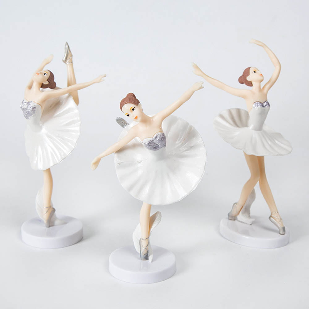 3pcs Ballet Dancing Girls Cake Decorations Perfect For Dessert Table Dress  Up Baking Party Decor - Home & Kitchen - Temu United Arab Emirates
