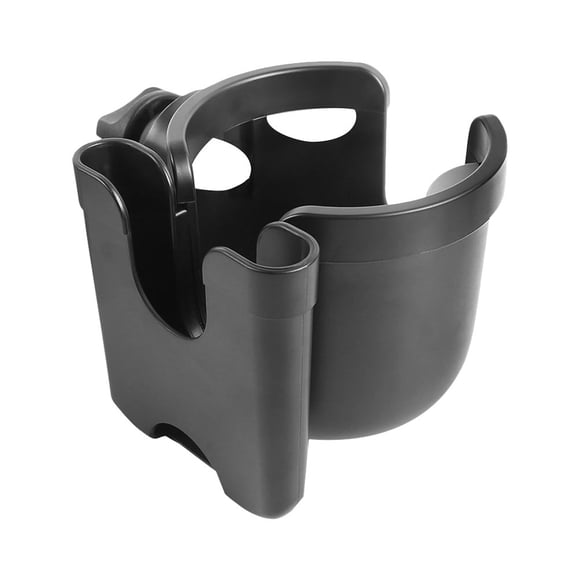 BRIGHTFUFU Titular de la taza del cochecito de bebé 1pc con la caja del teléfono celular Baby Trolley Feeding Botting Rack