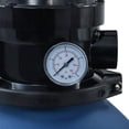thumbnail image 6 of vidaXL Pool Sand Filter with 4 Position Valve Blue 11.8", 6 of 7