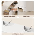 thumbnail image 6 of Aiho 8 Drawer White Double Dresser, Modern Wooden Storage Cabinet with Cut-Out Handles, Large Chest for Bedroom Living Room, 6 of 9
