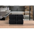 thumbnail image 5 of Dewall Maisons Supreme Black 2-Piece Cotton Bath Sheet Set - Ultra-Absorbent, Large 35" x 70" Size - Exceptional Softness And ComFort For Luxurious Bathing, 5 of 10