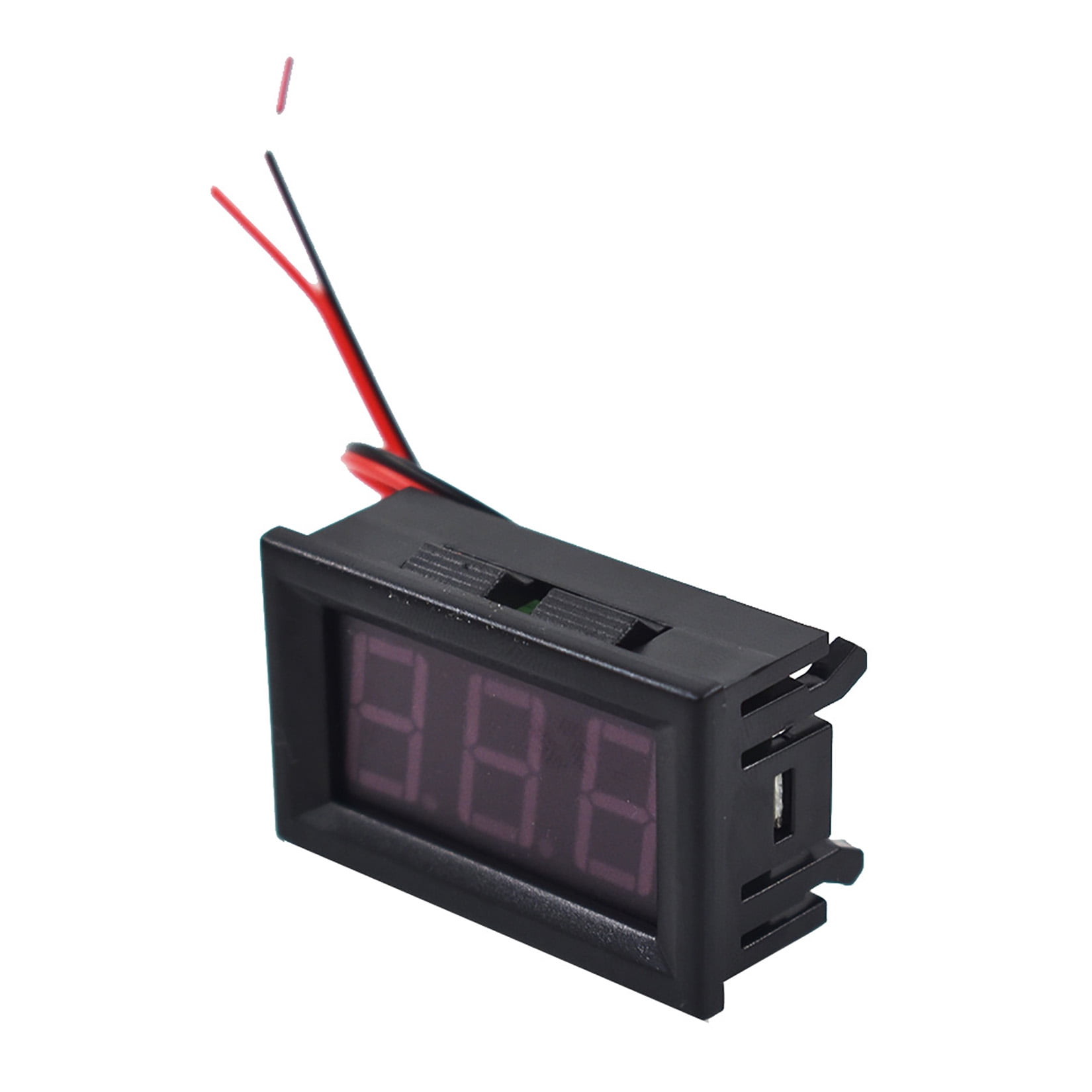 3 Pack LED 3Digital Display Voltage Meter DC 030V Voltmeter Panel Motorcycle