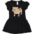 thumbnail image 3 of Inktastic Bulldog Girls Baby Dress, 3 of 5
