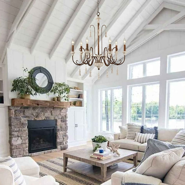 Rustic French Country Ceiling Light | Shelly Lighting