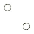 thumbnail image 2 of Wosthever 50 piezas de anillos de encuadernación de Metal, álbumes circulares DIY, aros de libro de hojas sueltas, anillo de álbum de recortes Type2 NO2, 2 of 6