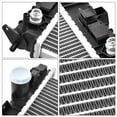 thumbnail image 2 of RVNI Radiator Compatible with 2010-2012 Ford Fusion 2010-2011 Mercury Milan 2.5L 3.0L V6 L4, 2 of 5