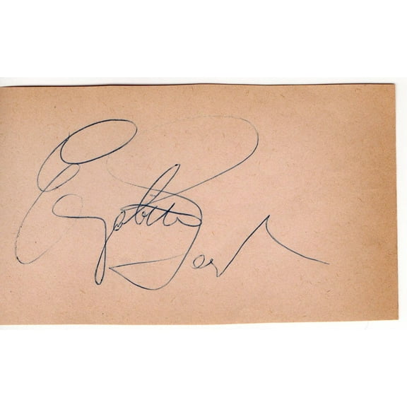 Elizabeth Taylor Signed Autographed Cut Signature Hollywood Legend JSA XX76568